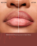 Trace'd Out Longwear Waterproof Pencil Lip Liner — Satin Panty