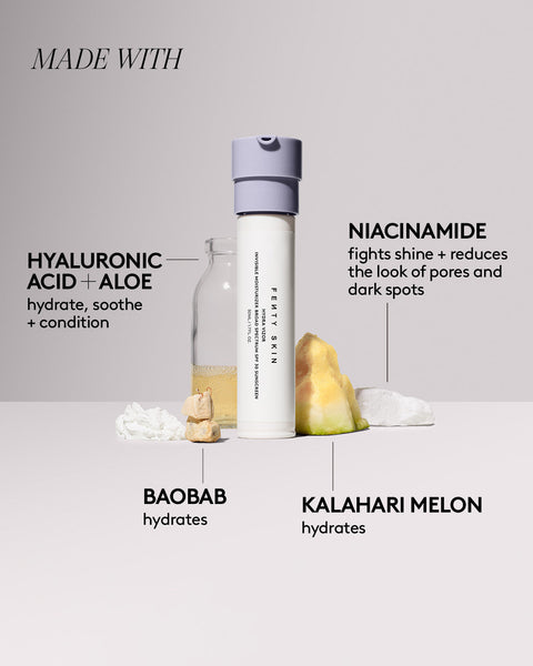 Hydra Vizor Invisible Moisturizer Broad Spectrum SPF 30 Sunscreen with Niacinamide + Kalahari Melon