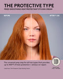 The Protective Type Frizz-Smoothing Heat Protectant Styling Cream